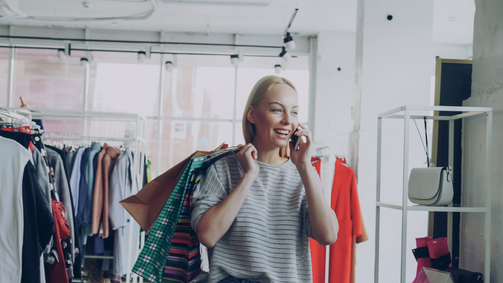 Checking sold prices while sourcing in a thrift store