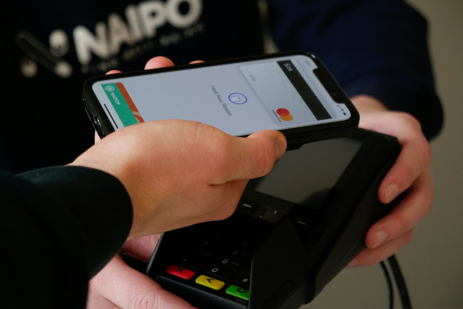 Paying securely inside the app
