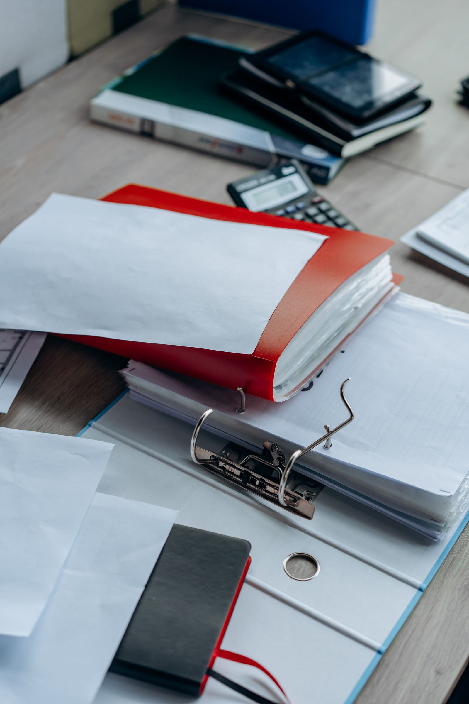 Keeping records for taxes