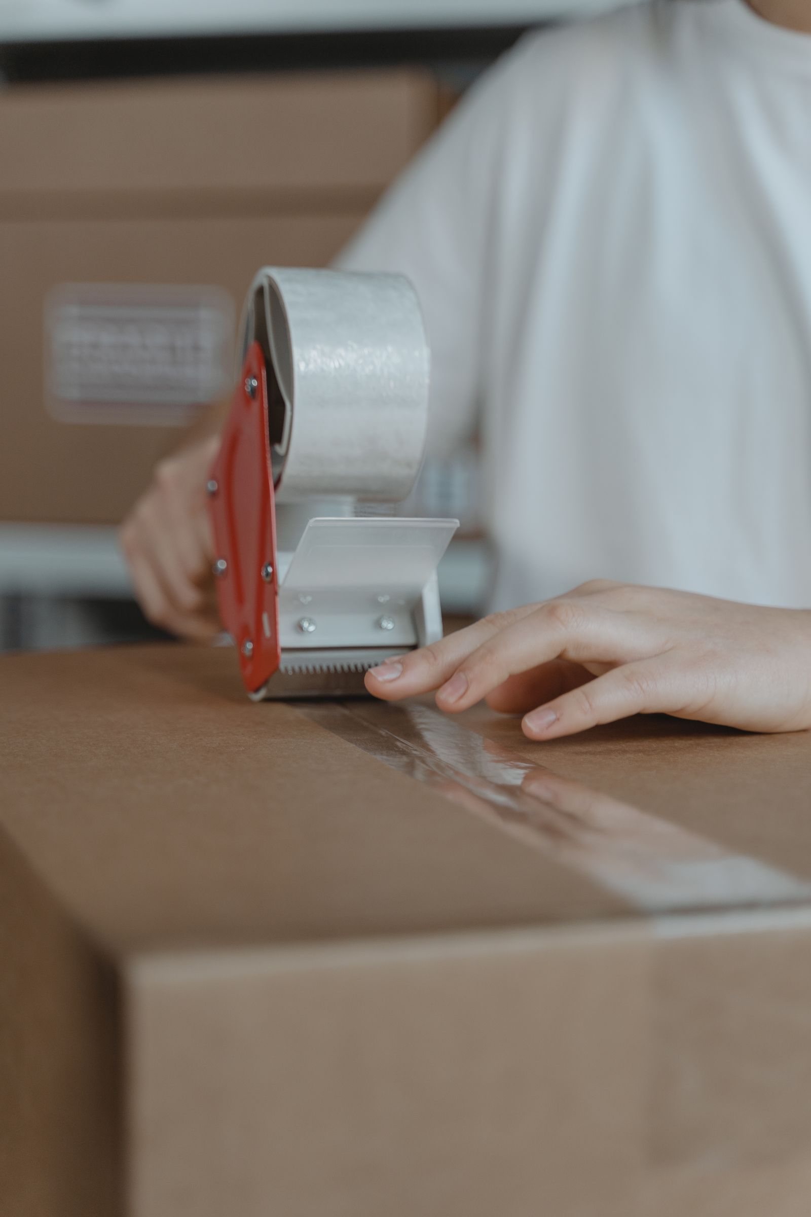 Packing a sold item to ship